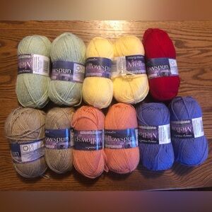 Mary Maxim Mellowspun yarn NWT